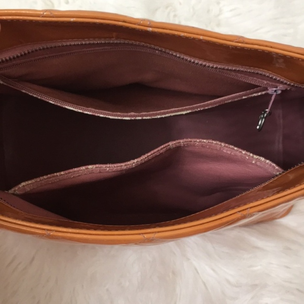 CHANEL Pink (Orange) Quilted Medallion Tote - Picture 7 of 8